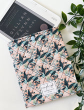 Load image into Gallery viewer, Quilted E-Reader Sleeve - Floral Leaf