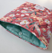 Load image into Gallery viewer, Quilted E-Reader Sleeve - Spring Blooms