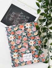 Load image into Gallery viewer, Quilted E-Reader Sleeve - Garden