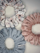 Load image into Gallery viewer, Blush Corduroy Scrunchie