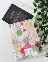 Load image into Gallery viewer, Quilted E-Reader Sleeve - Honeycomb