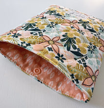 Load image into Gallery viewer, Quilted E-Reader Sleeve - Wildflowers