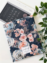 Load image into Gallery viewer, Quilted E-Reader Sleeve - Roses