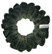 Load image into Gallery viewer, Emerald Corduroy Scrunchie