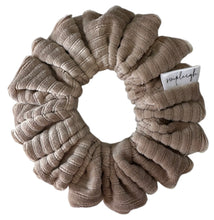 Load image into Gallery viewer, Latte Corduroy Scrunchie