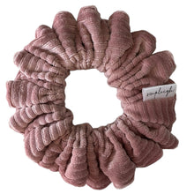 Load image into Gallery viewer, Blush Corduroy Scrunchie