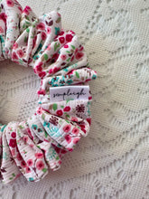 Load image into Gallery viewer, Juliette Floral Scrunchie