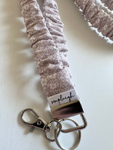 Load image into Gallery viewer, Blush Flora Scrunchie Lanyard