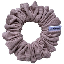 Load image into Gallery viewer, Blush Bamboo Ribbed Scrunchie