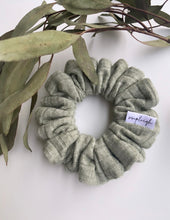 Load image into Gallery viewer, Sage Ribbed Sweater Knit Scrunchie - CLEARANCE