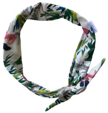 Load image into Gallery viewer, Island Vibes Linen Hair Wrap w/ Wire