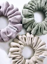 Load image into Gallery viewer, Wisteria Soft Rib Knit Scrunchie - CLEARANCE