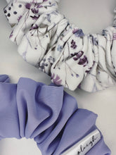 Load image into Gallery viewer, Lavender Wild Flowers Scrunchie
