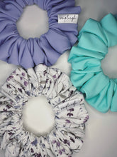 Load image into Gallery viewer, Lavender Wild Flowers Scrunchie
