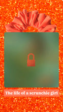 Load image into Gallery viewer, Neon Orange Swim+Active Scrunchie
