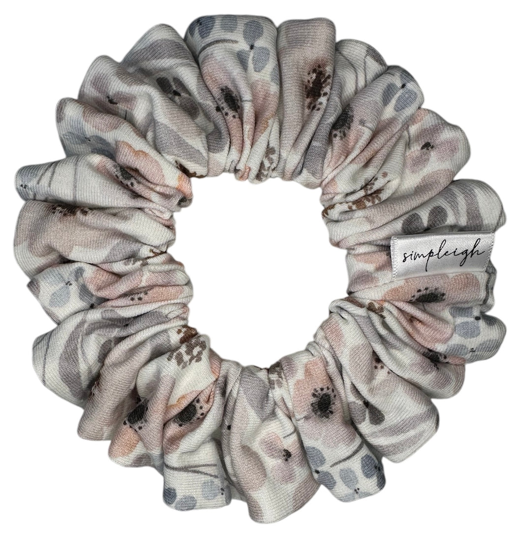 Blush Wild Flowers Scrunchie