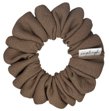 Load image into Gallery viewer, Brown Crepe Scrunchie
