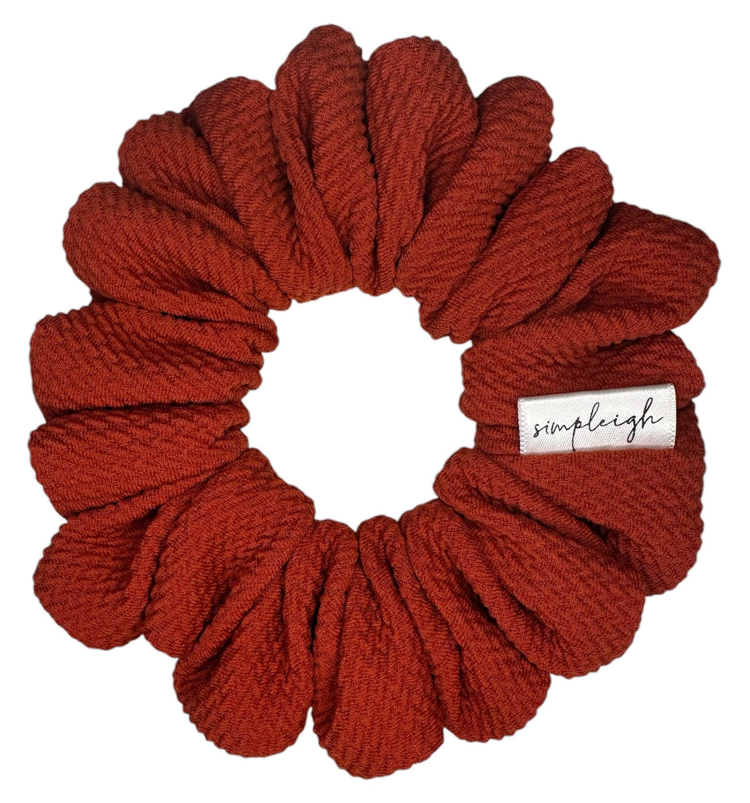 Pumpkin Spice Puffer Scrunchie