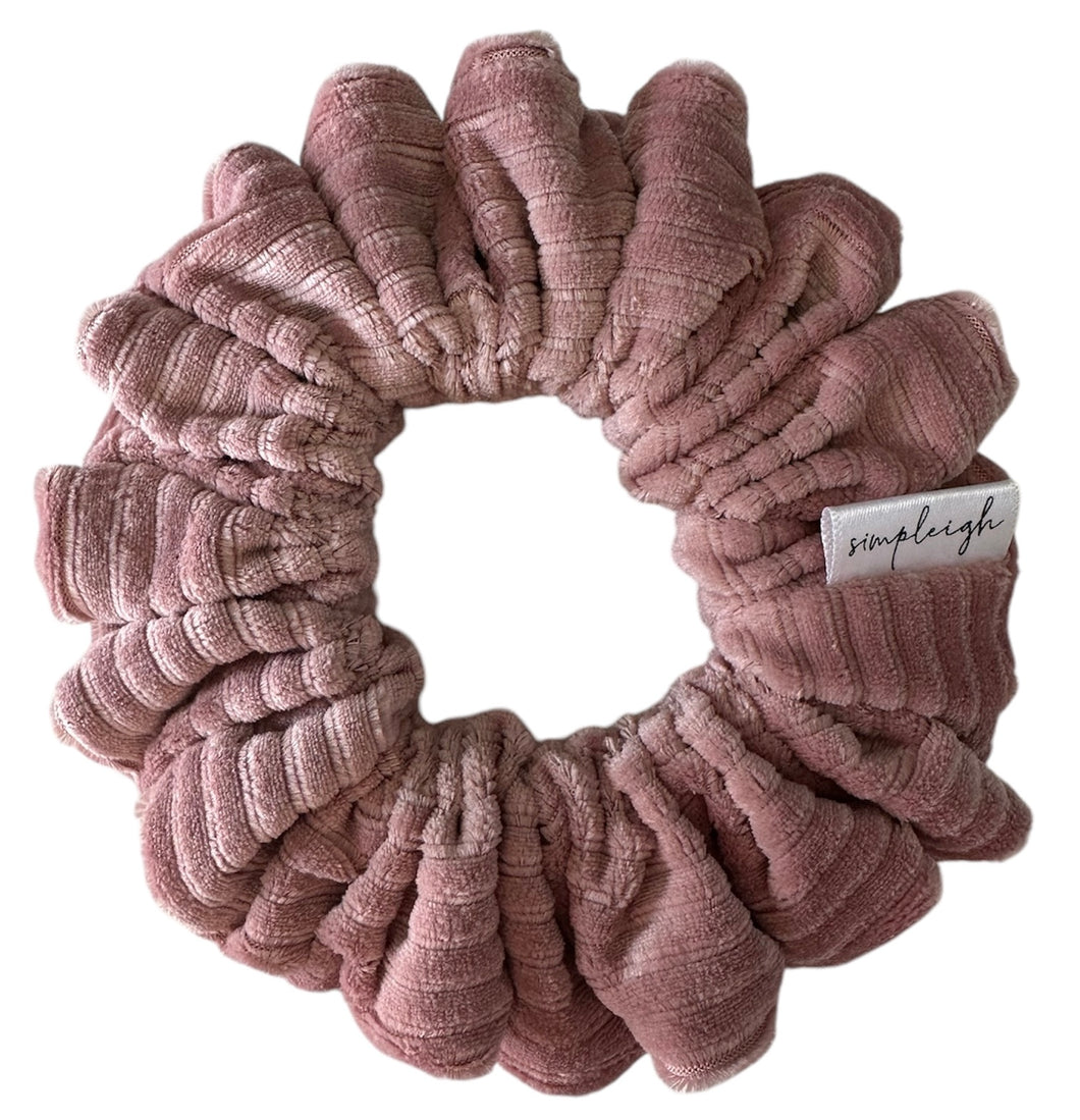 Blush Corduroy Scrunchie