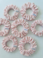 Load image into Gallery viewer, Cotton Candy Pink Gingham Scrunchie
