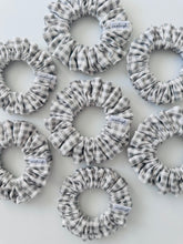 Load image into Gallery viewer, Sage Gingham Scrunchie
