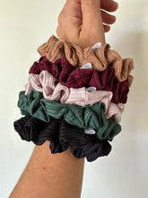 Load image into Gallery viewer, Blush Bamboo Ribbed Scrunchie
