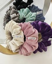 Load image into Gallery viewer, Rose Quartz Velour Scrunchie - CLEARANCE
