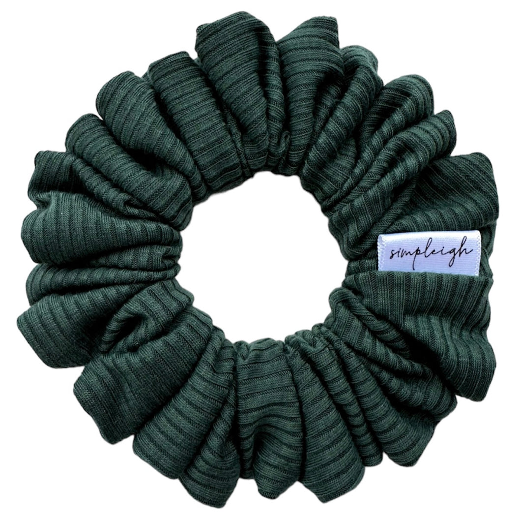 Hunter Bamboo Ribbed Scrunchie - CLEARANCE