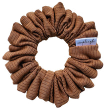 Load image into Gallery viewer, Camel Bamboo Ribbed Scrunchie - CLEARANCE
