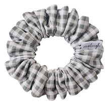 Load image into Gallery viewer, Sage Gingham Scrunchie

