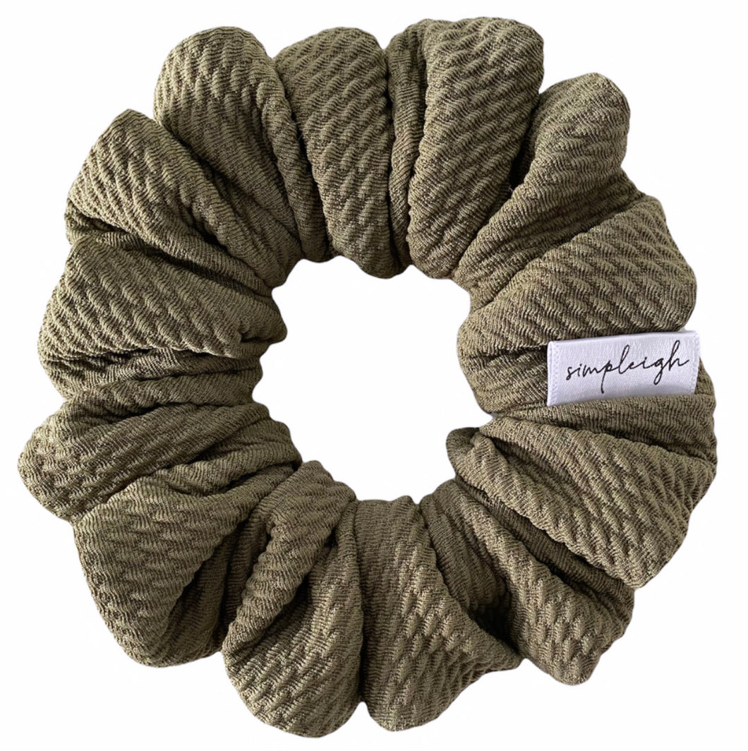 Sage Puffer Scrunchie - CLEARANCE