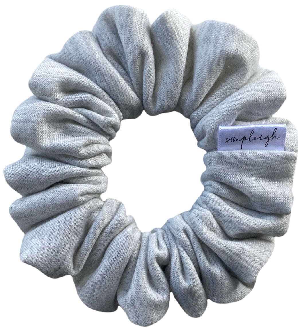 Pebble Grey - Everyday Basics Scrunchie - CLEARANCE