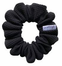 Load image into Gallery viewer, The Jet Black Puffer Scrunchie
