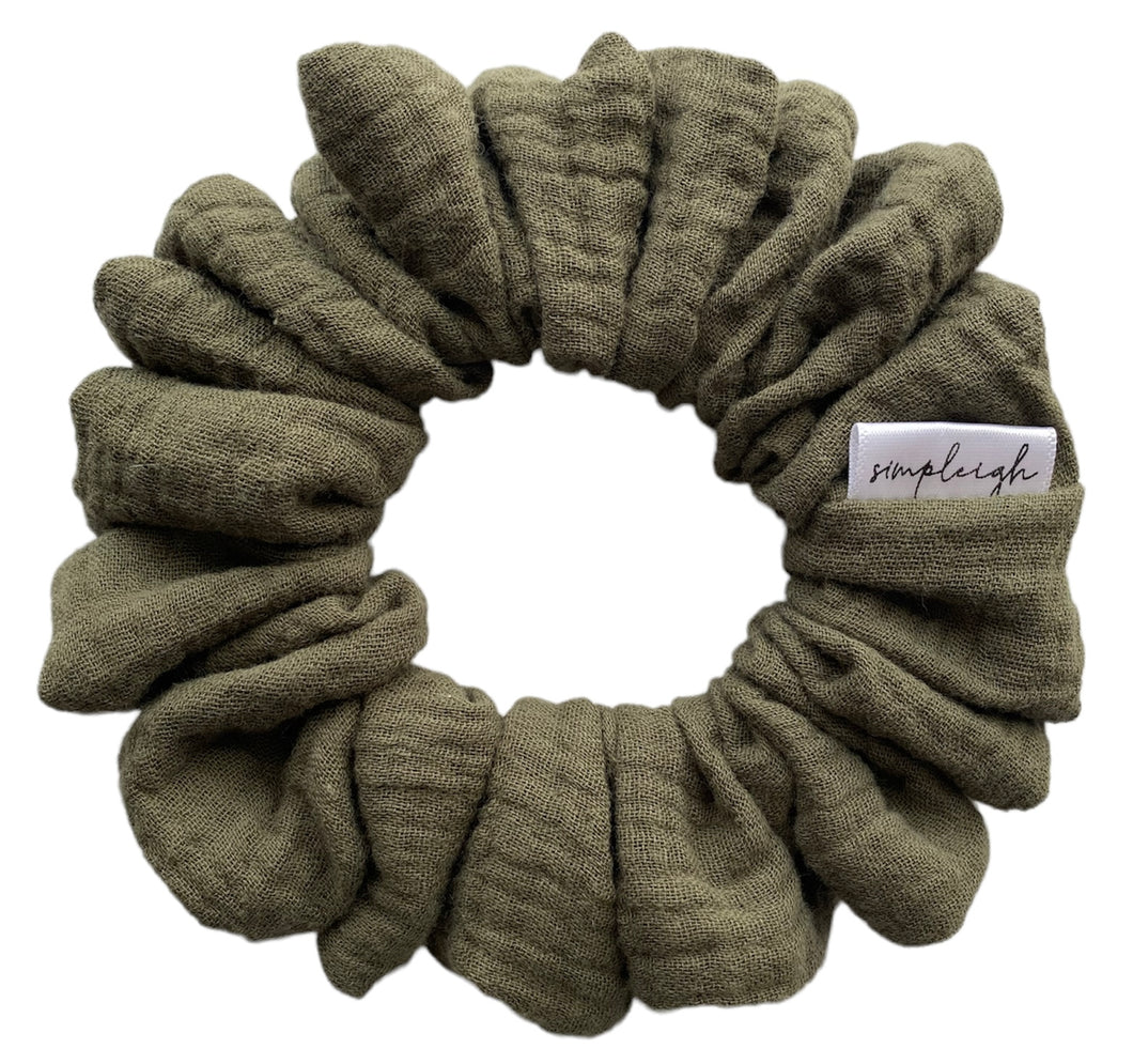 Hunter Organic Muslin Scrunchie