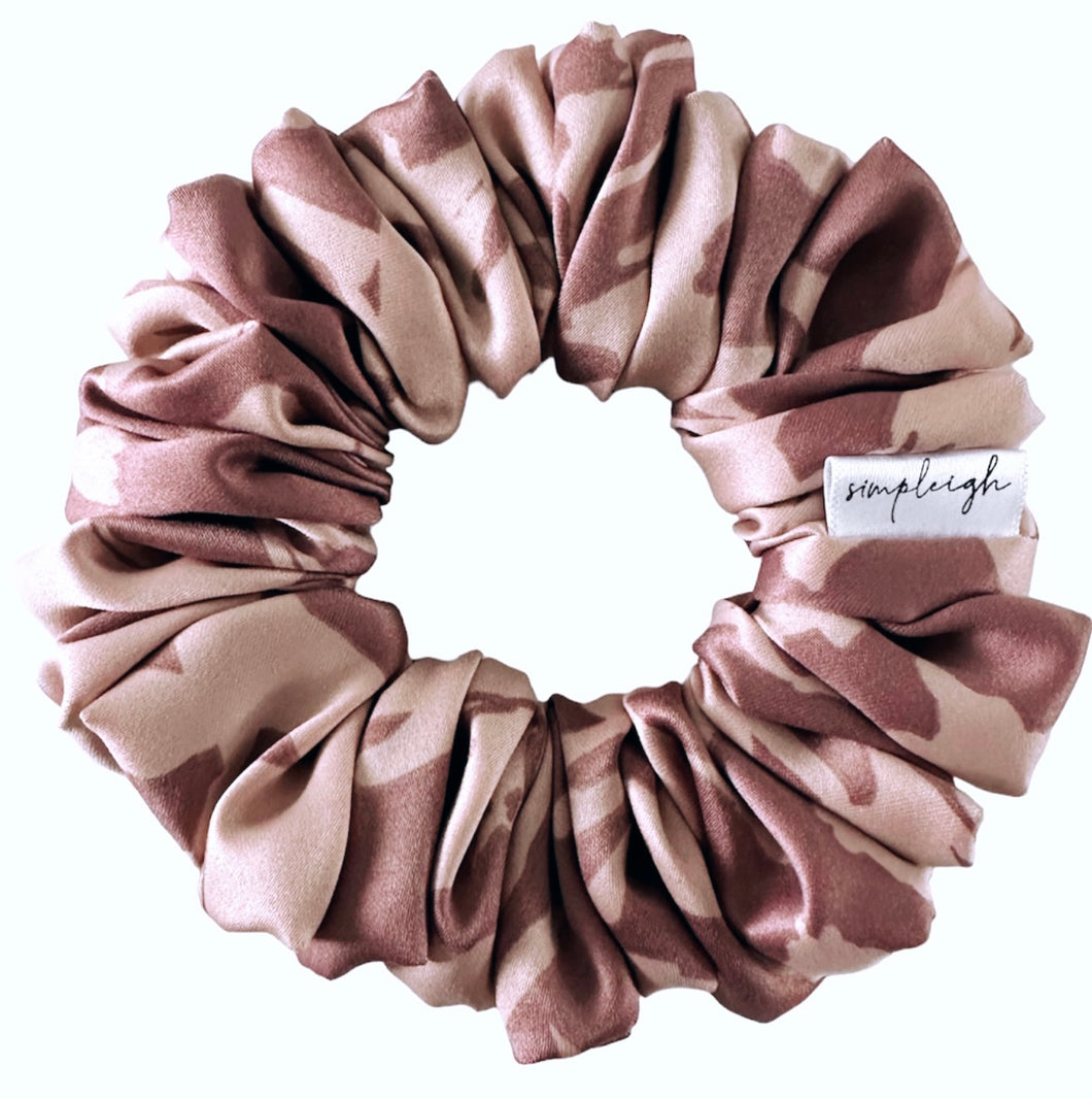 Mauve+Blush Floral Satin - CLEARANCE